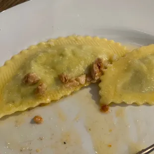 Cheese and Spinach Ravioli