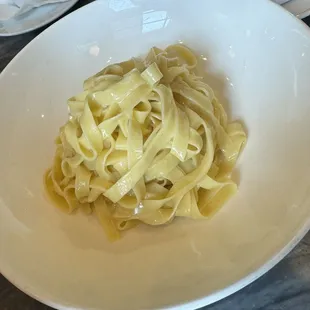 Pasta with butter