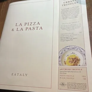 Regular Menu