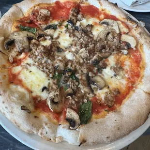 Gluten Free Salcicciotta Pizza
