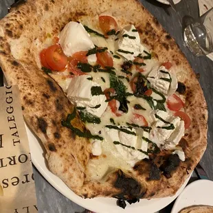 Burrata Pesto Pizza