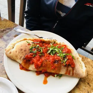 Calzone special was off the chain!!