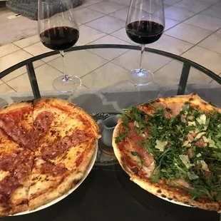 Prosciutto Arugula Pizza