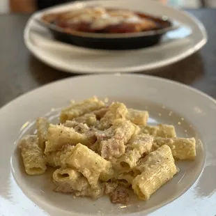 Rigatoni Carbonara