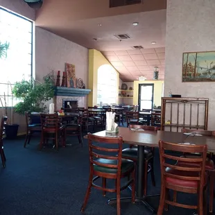 It's a nice little place with lots of seating.