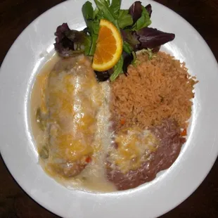 La Placita Café: spicy light sauce. Orange