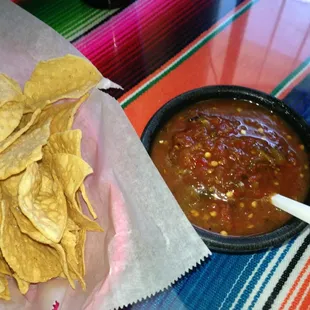 Homemade fire roasted salsa!