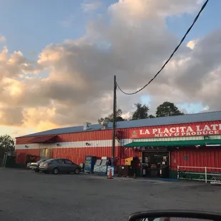 the outside of the store