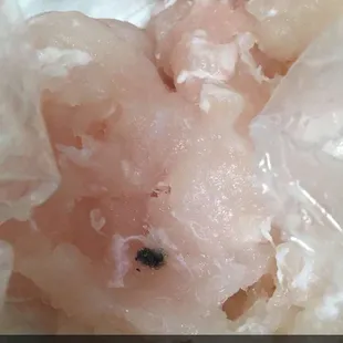 3 flies found in the fish I bought