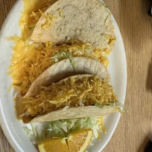 Ground beef tacos