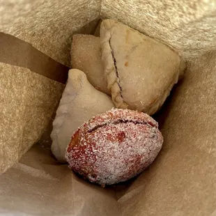 Just a bag of some delicious, fresh pan dulce.