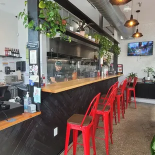 Bar area