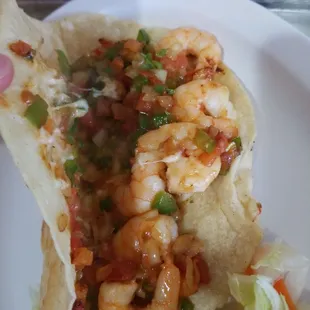 Shrimp taco