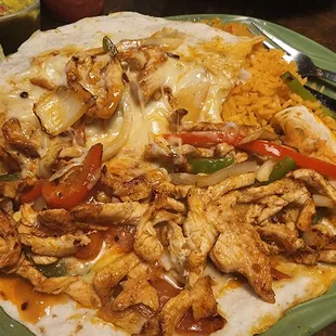 Fajita quesadilla