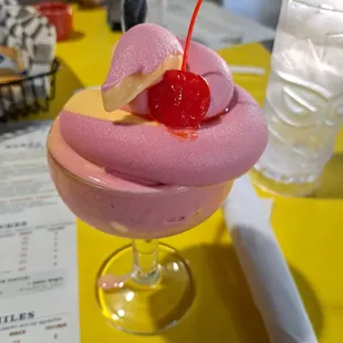 Soft serve margarita at Happy Hour