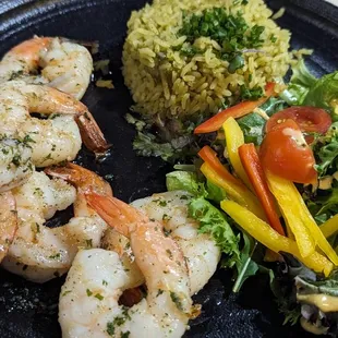 Camerones Al Mojo De Ajo