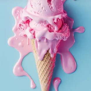 ICE CREAM-DAIRY-STRAWBERRY