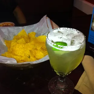 Margarita and chips!