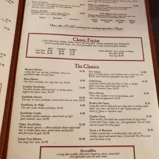 Menu (page 2)