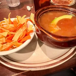 Cup of Tortilla Soup
