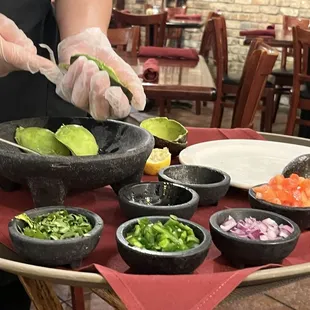 Table side  Guacamole