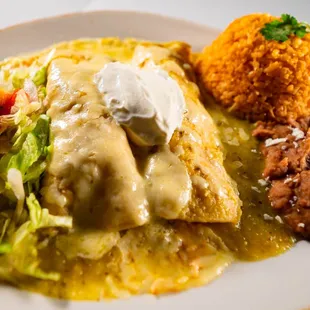ENCHILADAS VERDES
