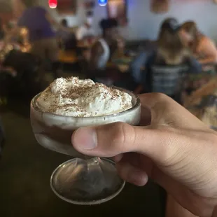 forgot the name, chocolate mousse dessert?