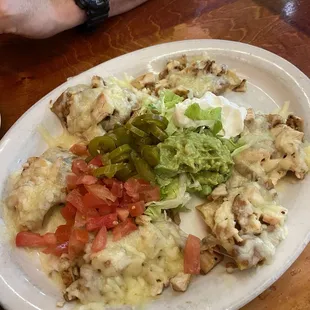Chicken Ranchero Nachos
