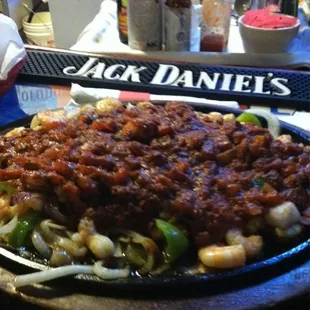 Shrimp Diablo.  Large!