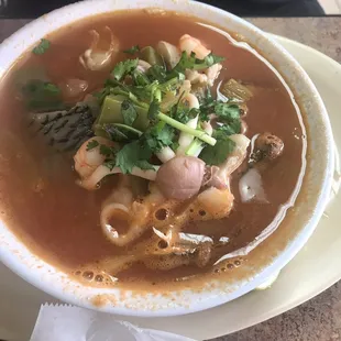 Seafood soup