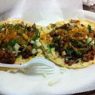Carne asada tacos