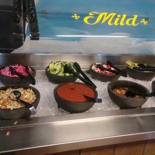 Salsa bar