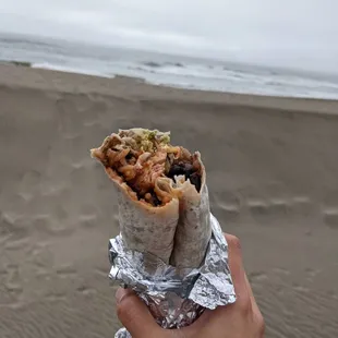 Fish burrito