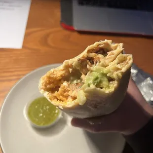 Chicken burrito (super)