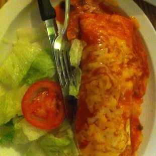 Burrito especia! This is a small!! So good!