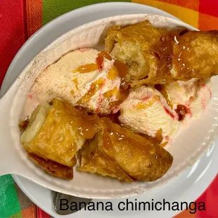 Banana Chimichanga