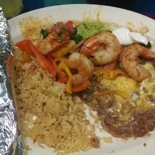 Shrimp Fajitas
