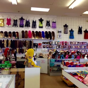 Wigs, underwear, sunglasses, etc...