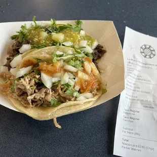 $4.50 a taco now