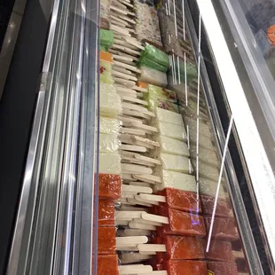 Paletas - popsicles (fresh fruit)