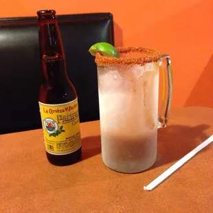 Authentic michelada