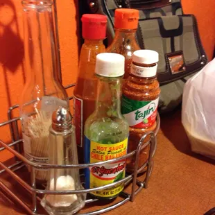 First restaurant to have tajin in the sauce tray. Epic win !