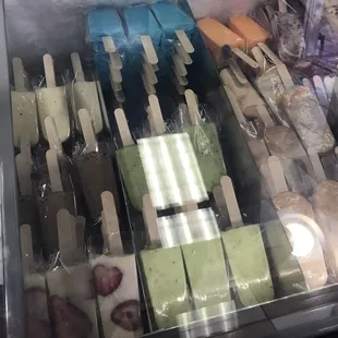 So many popsicles!