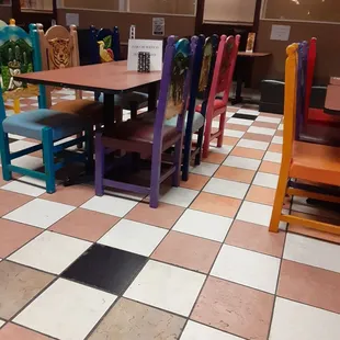 Nice interior inside the 1970ish grocery.