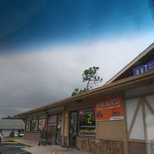 the outside of a store