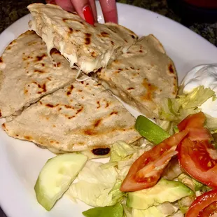 Chicken quesadilla appetizer