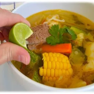caldo de res