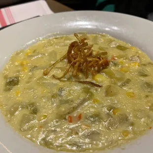 Green Chile Corn Chowder