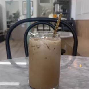 Iced Honey Latte