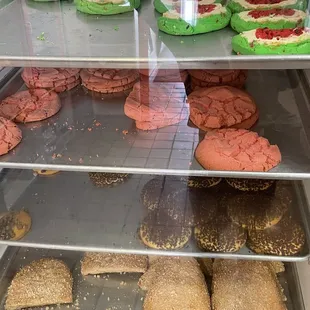 a variety of pastries